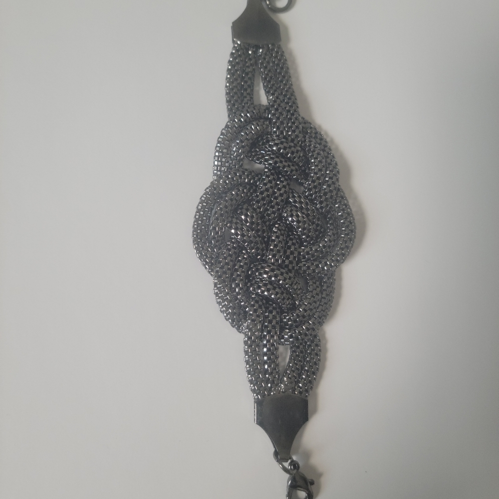 Chunky Pewter Bracelet
